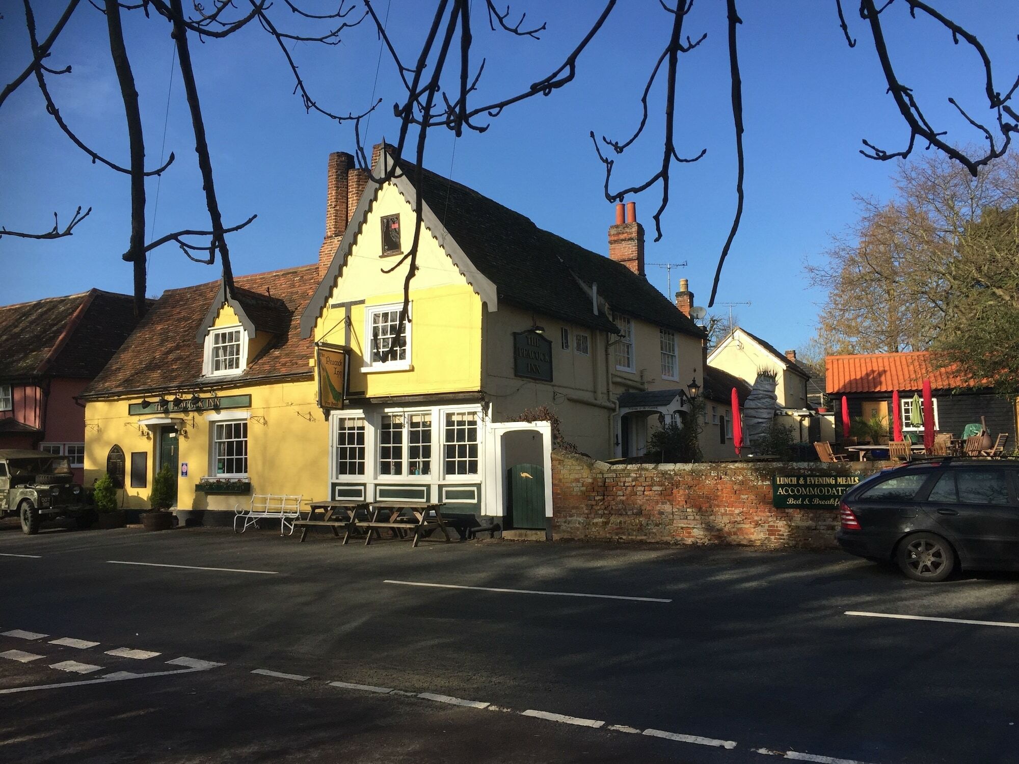 The Peacock Inn Chelsworth Exterior foto